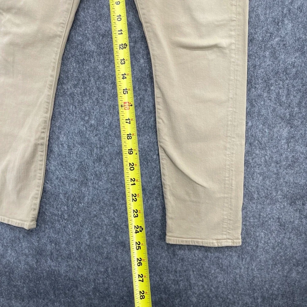 CIVILIANAIRE Jeans Mens 32x30  Slim Fit Beige Denim Walker Allen Edmonds